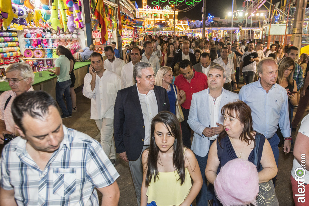 Inauguración - alumbrado de Feria de San Juan Badajoz 2015 JV Alumbrado Feria-11