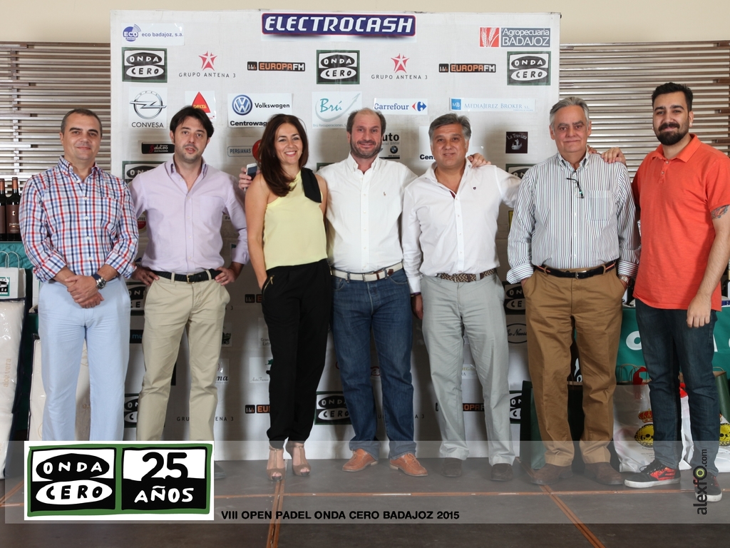 VIII Open Padel Onda Cero Badajoz 2015 Entrega de Trofeos / Casino de Extremadura IMG_1622
