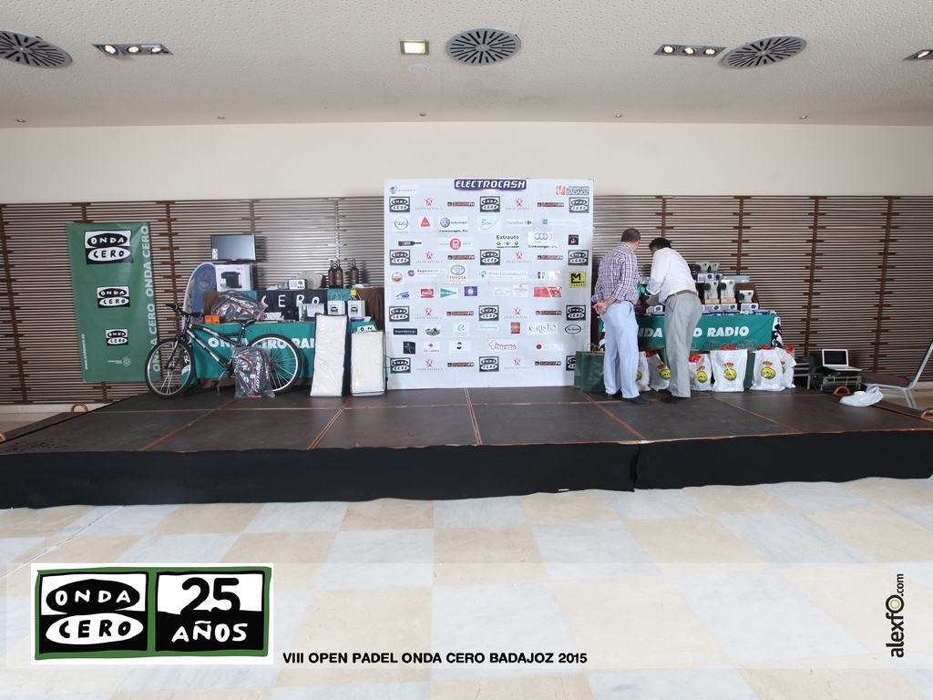VIII Open Padel Onda Cero Badajoz 2015 Entrega de Trofeos / Casino de Extremadura IMG_1614