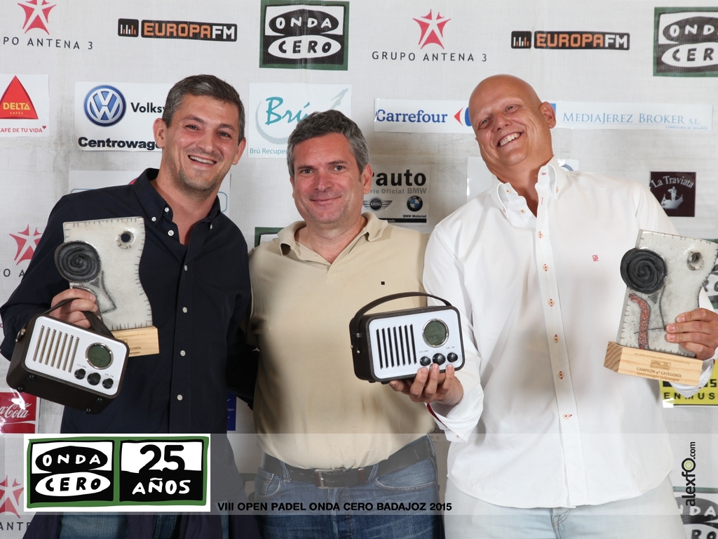 VIII Open Padel Onda Cero Badajoz 2015 Entrega de Trofeos / Casino de Extremadura IMG_1667
