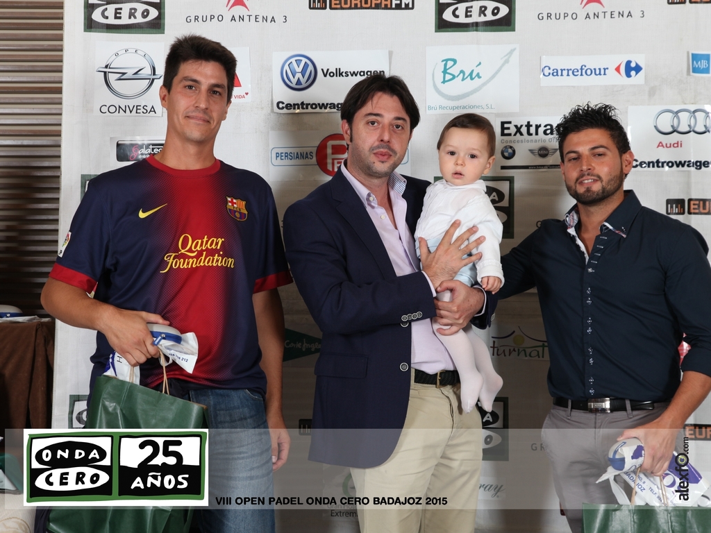 VIII Open Padel Onda Cero Badajoz 2015 Entrega de Trofeos / Casino de Extremadura IMG_1666