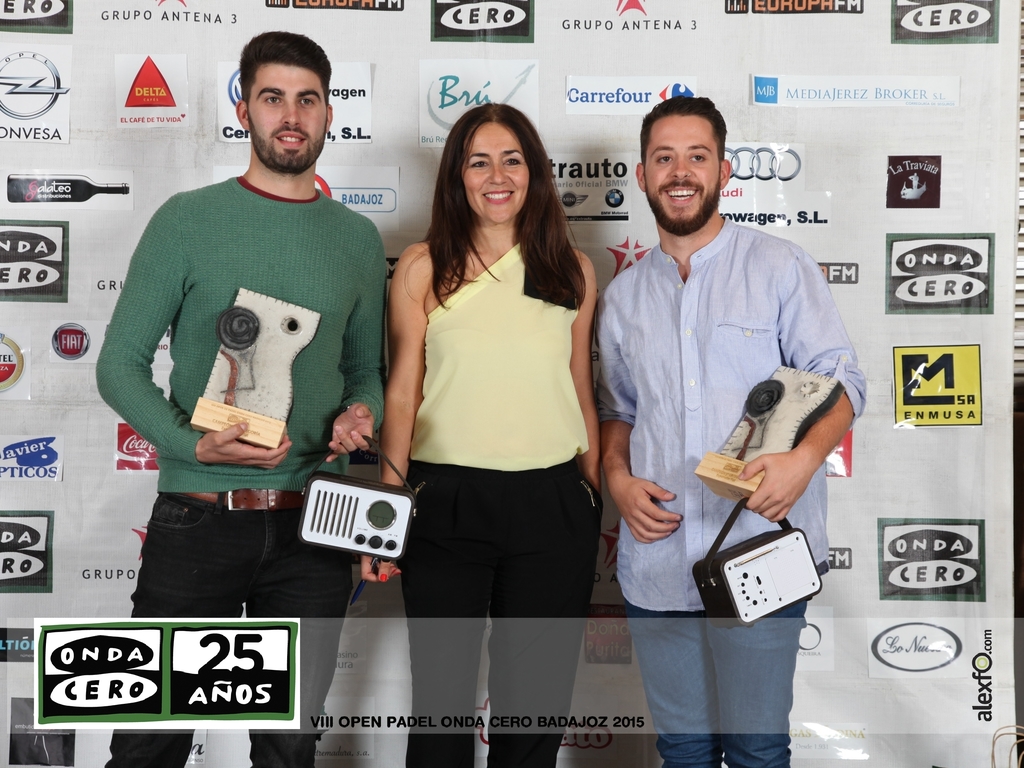VIII Open Padel Onda Cero Badajoz 2015 Entrega de Trofeos / Casino de Extremadura IMG_1664