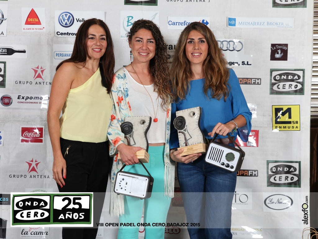 VIII Open Padel Onda Cero Badajoz 2015 Entrega de Trofeos / Casino de Extremadura IMG_1657