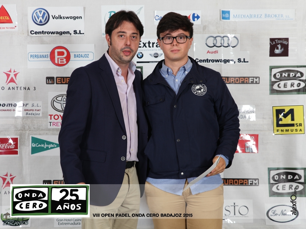 VIII Open Padel Onda Cero Badajoz 2015 Entrega de Trofeos / Casino de Extremadura IMG_1700
