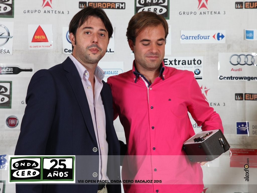 VIII Open Padel Onda Cero Badajoz 2015 Entrega de Trofeos / Casino de Extremadura IMG_1685