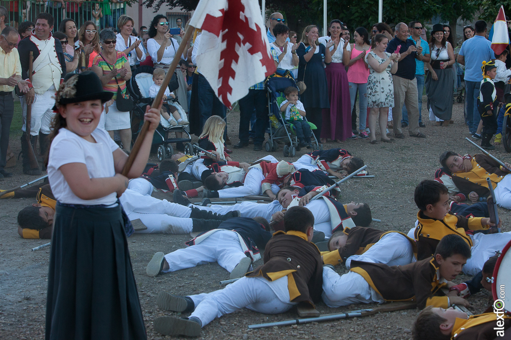 Recreación infantil de la Batalla de la Albuera - 204º aniversario - La Albuera (Badajoz) recreacion infantil batalla albuera (40 de 50)