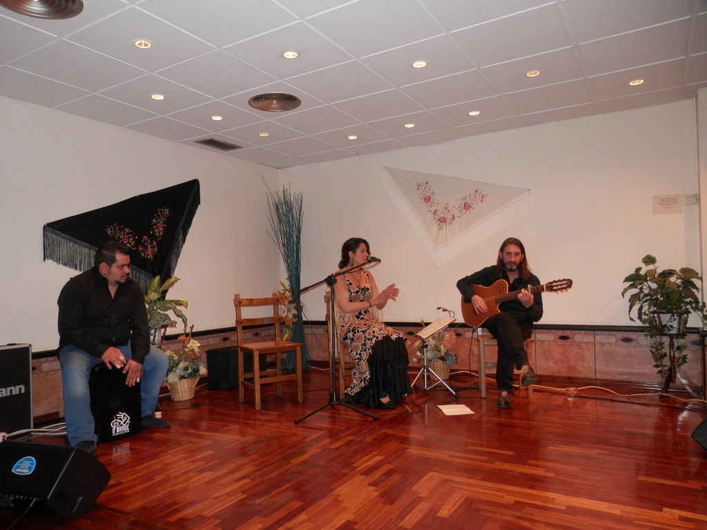 XXV Semana Cultural del Centro Extremeño de Mondragón Actuación flamenca