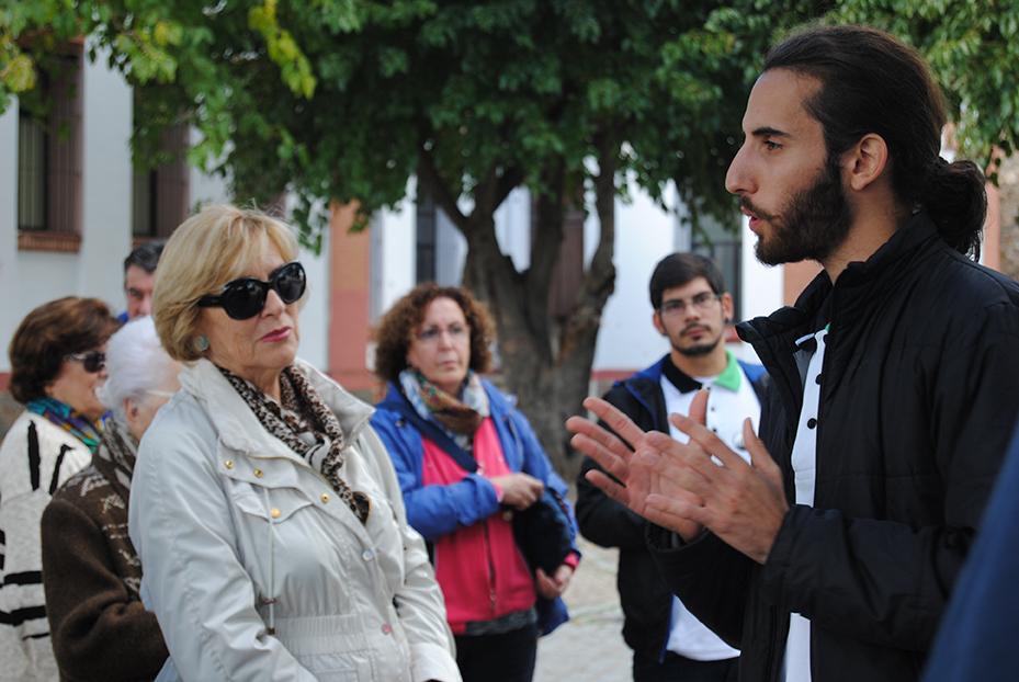 visitas guiadas en Jerez de los caballeros Explicación de la Historia de los Templarios