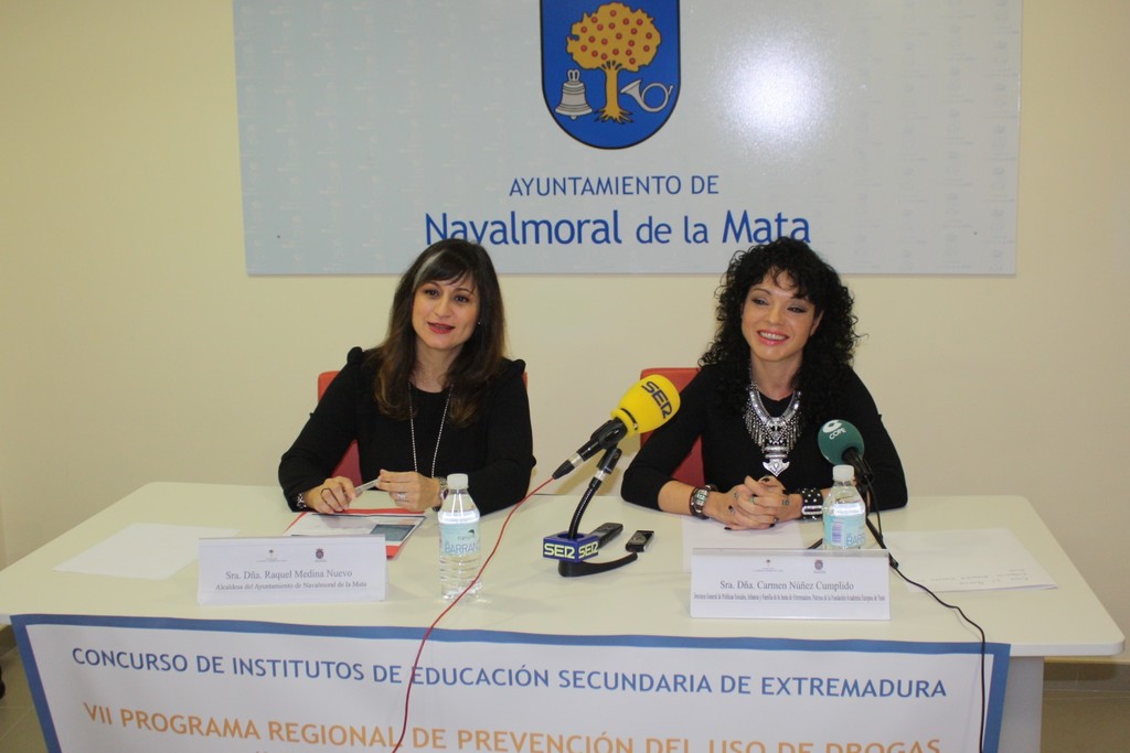 La Junta de Extremadura presenta la VII edición del concurso escolar de prevención del consumo de drogas
