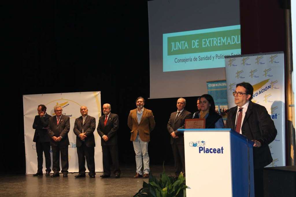 La Junta de Extremadura recibe el reconocimiento de Placeat por los diez años de vigencia del Madex