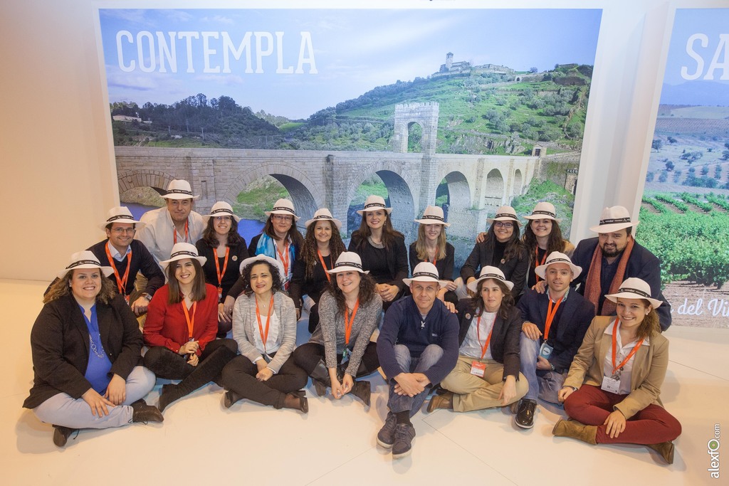 Equipo humano de Extremadura Turismo en Fitur 2015 IMG_7781