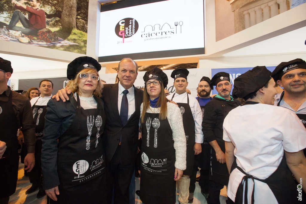 Presentación Cáceres Capital Española de la Gastronomía en FITUR 2015 IMG_7500