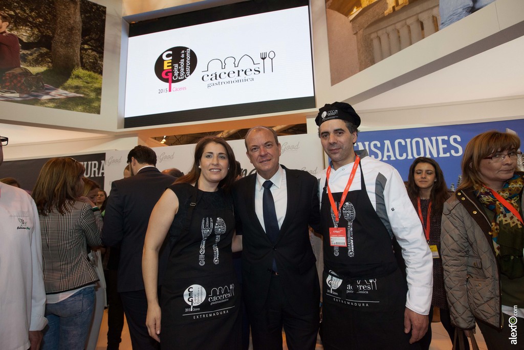 Presentación Cáceres Capital Española de la Gastronomía en FITUR 2015 IMG_7506