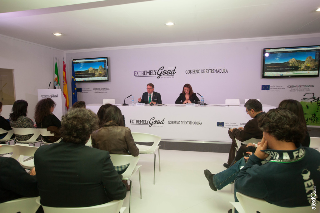 Líneas Estratégicas de Turismo de Extremadura para 2015 - Fitur 2015 IMG_7073