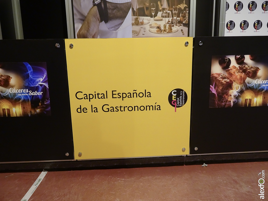 Primeras imágenes Stand Capital Española Gastronomía 2015 - Cáceres 27012015-DSC08693