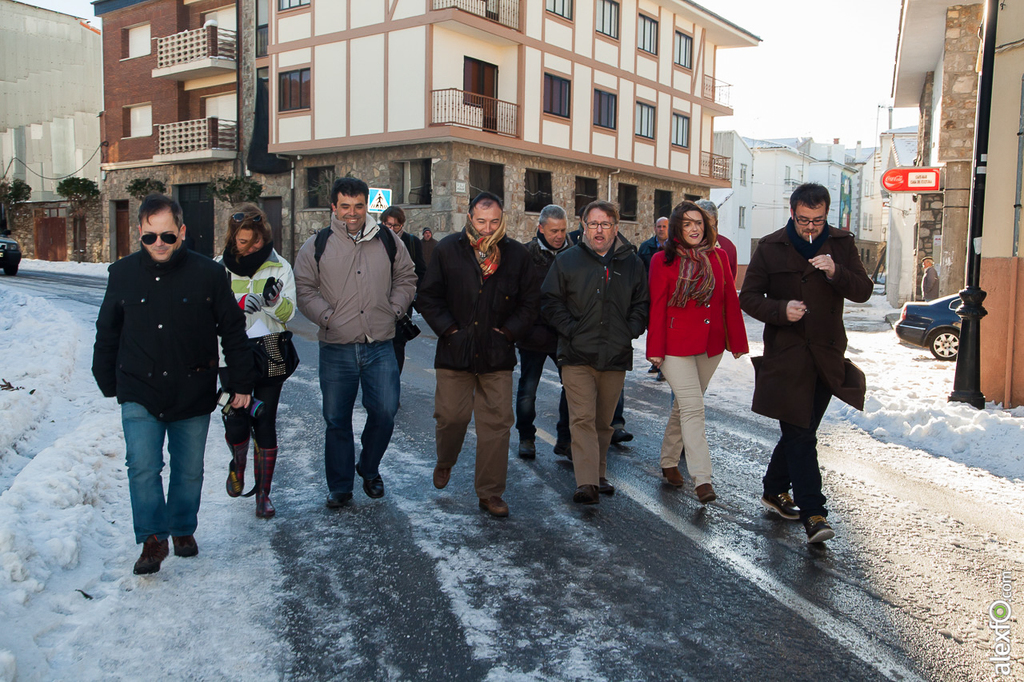 Jarramplas 2015 - Piornal - Cáceres: Recepción Institucional 21jarramplas