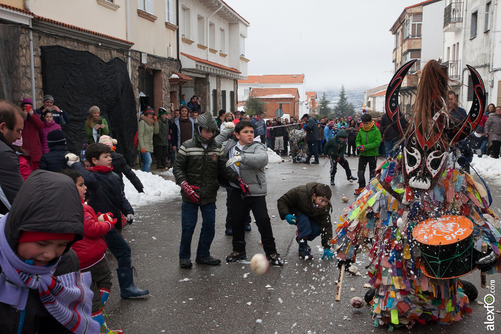 Jarramplas 2015 Piornal - Cáceres: Salida del Jarramplas para niños 18012015-IMG_6300