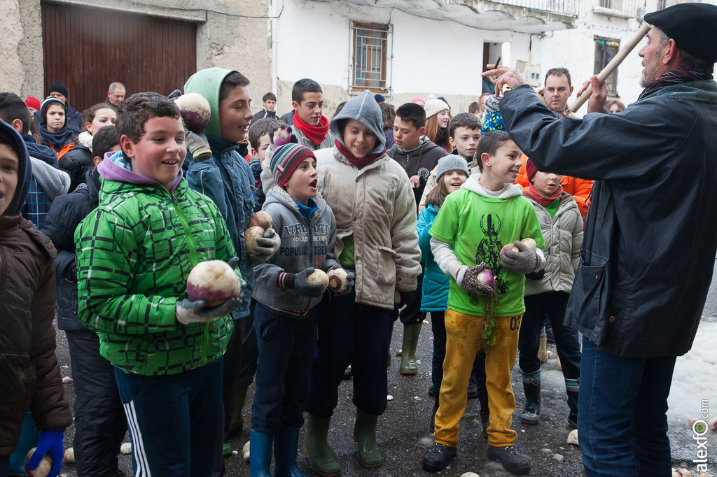 Jarramplas 2015 Piornal - Cáceres: Salida del Jarramplas para niños 18012015-IMG_6454