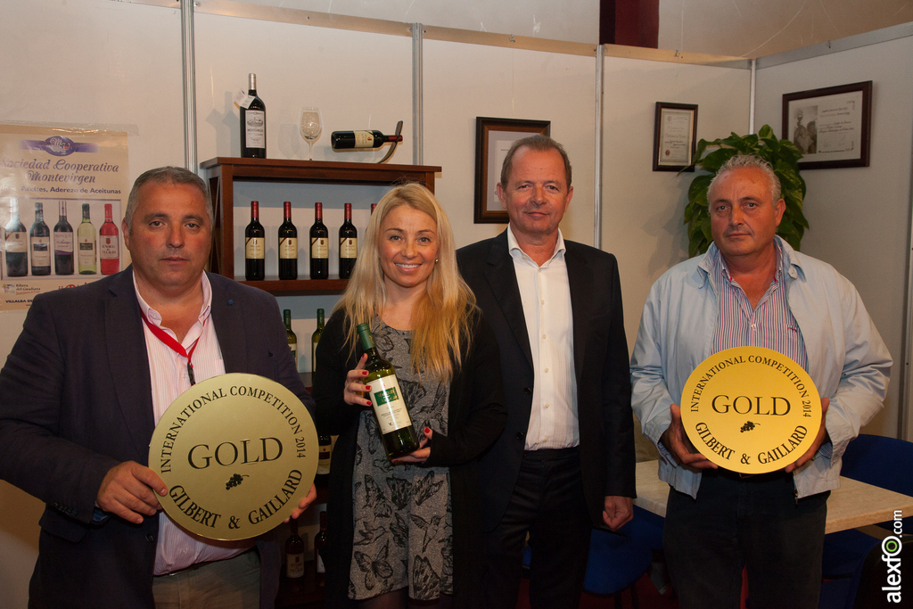 Medallas Oro Gilbert Gaillard 2015 & Vinos de Extremadura Sociedad Cooperativa Montevirgen , Vino Marqués de Villalba 2013, Medalla de Oro Gibert & Gaillard 2015