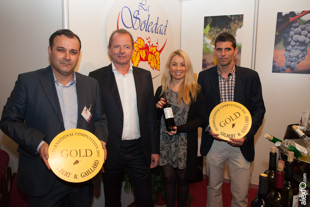 Medallas Oro Gilbert Gaillard 2015 & Vinos de Extremadura Cooperativa Nuestra Señora de la Soledad , Vino Orgullo de Barros 2013, Medalla de Oro Gibert & Gaillard 2015