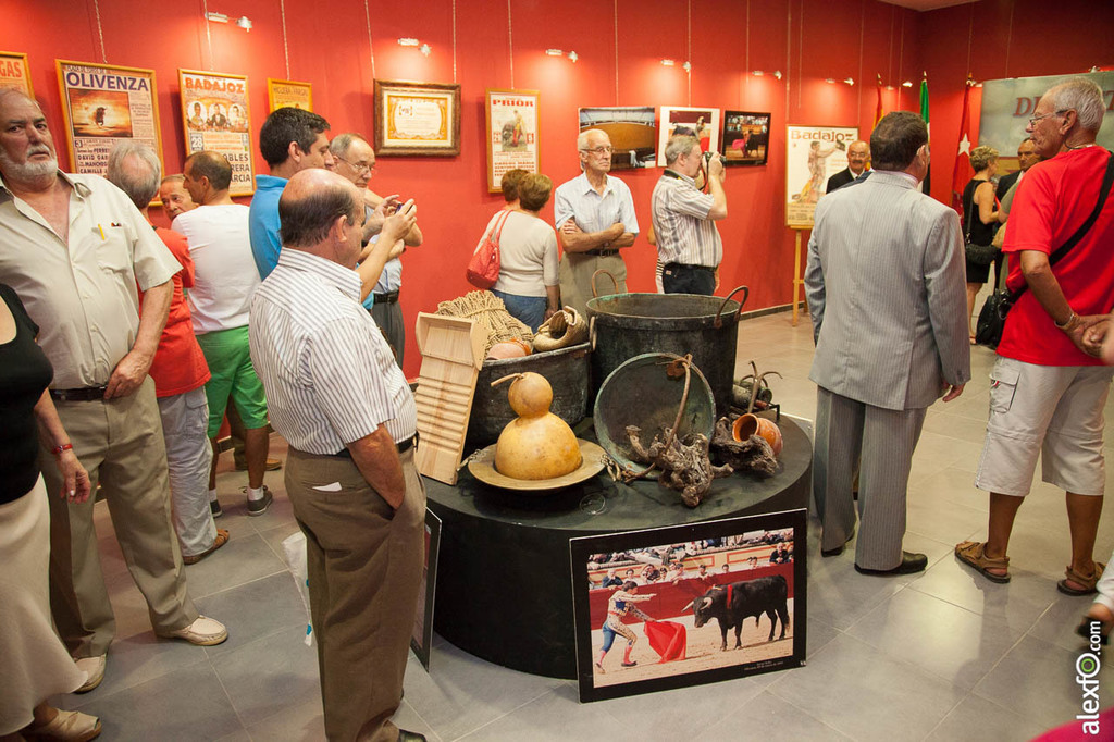 Visita Diputación Badajoz a Hogar Extremeño de Móstoles e inauguración exposición tauromaquia 06092014-IMG_2213