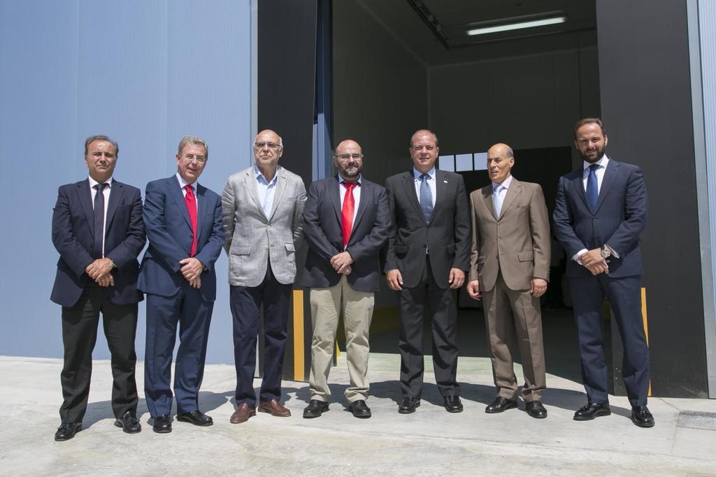 Gobex Visita a Corte de Peleas El presidente del Gobierno de Extremadura, José Antonio Monago, inaugura  las nuevas Instalaciones de Bioterra Pasat-Profuse en 