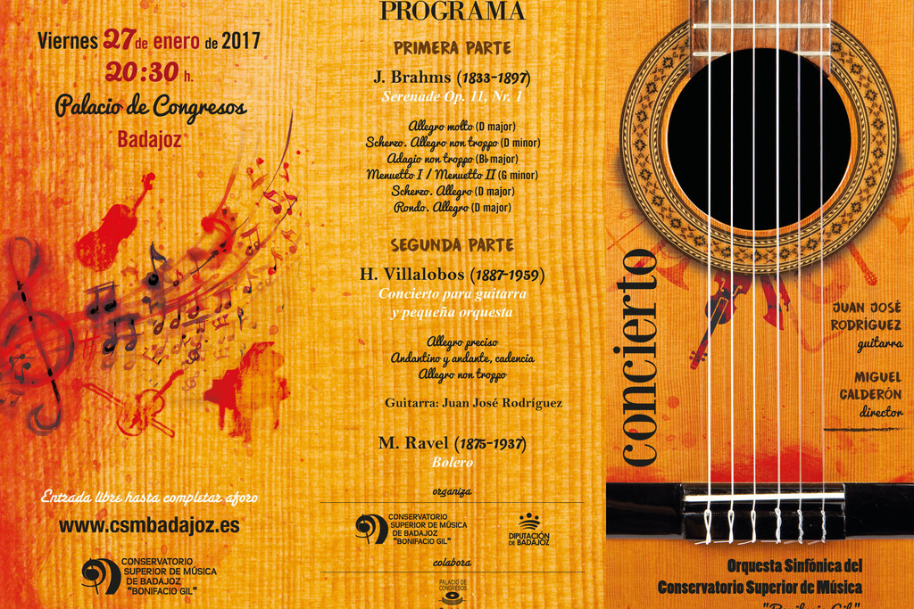 La Orquesta Sinfónica del Conservatorio Superior pondrá fin a sus tradicionales encuentros con un concierto en el Palacio de Congresos de Badajoz