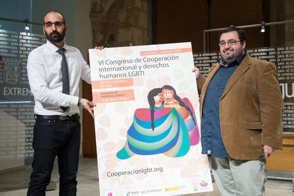 Presentado el VI Congreso Internacional de Cooperación y Derechos LGBTI ‘Las mujeres y la Igualdad LGBTI’, que se desarrollará en Badajoz y Mérida en marzo