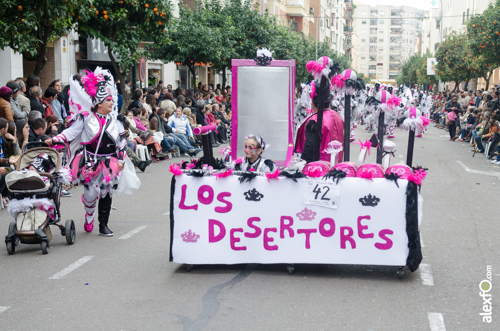 Comparsa Los Desertores - Desfile de Comparsas - Carnaval Badajoz 2014 Comparsa Los Desertores - Desfile de Comparsas - Carnaval Badajoz 2014 - DCA_7778