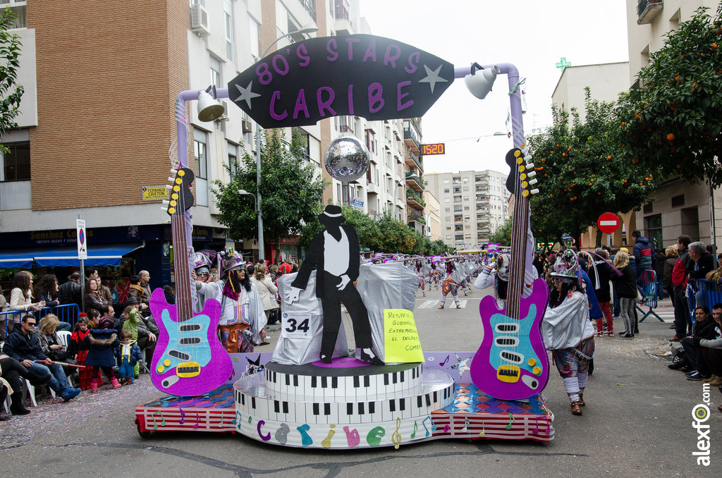 Comparsa Caribe - Desfile de Comparsas - Carnaval Badajoz 2014 Comparsa Caribe - Desfile de Comparsas - Carnaval Badajoz 2014 - DCA_6979