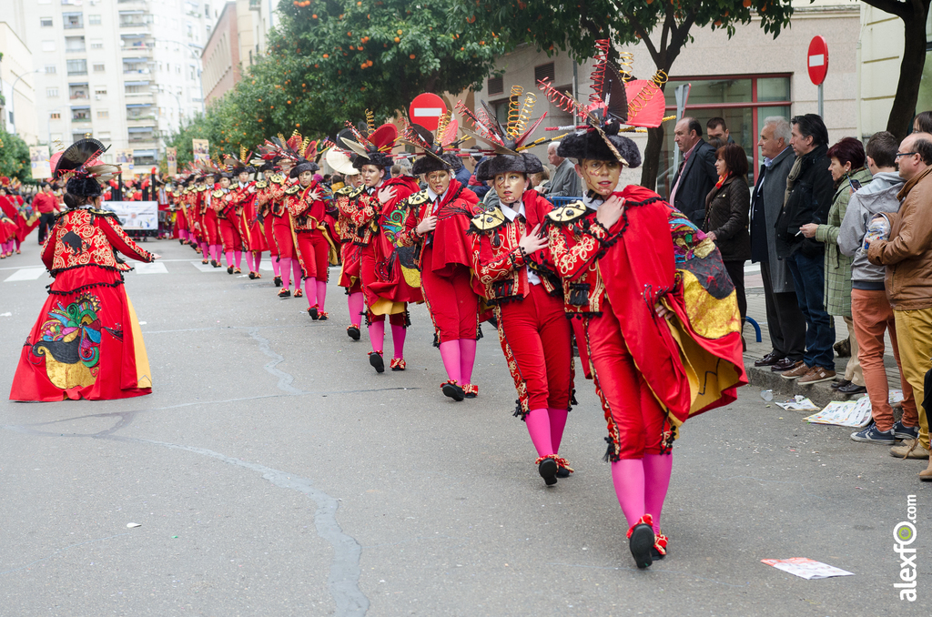 Comparsa Montihuakán - Desfile de Comparsas - Carnaval Badajoz 2014 Comparsa Montihuakán - Desfile de Comparsas - Carnaval Badajoz 2014 - DCA_6825