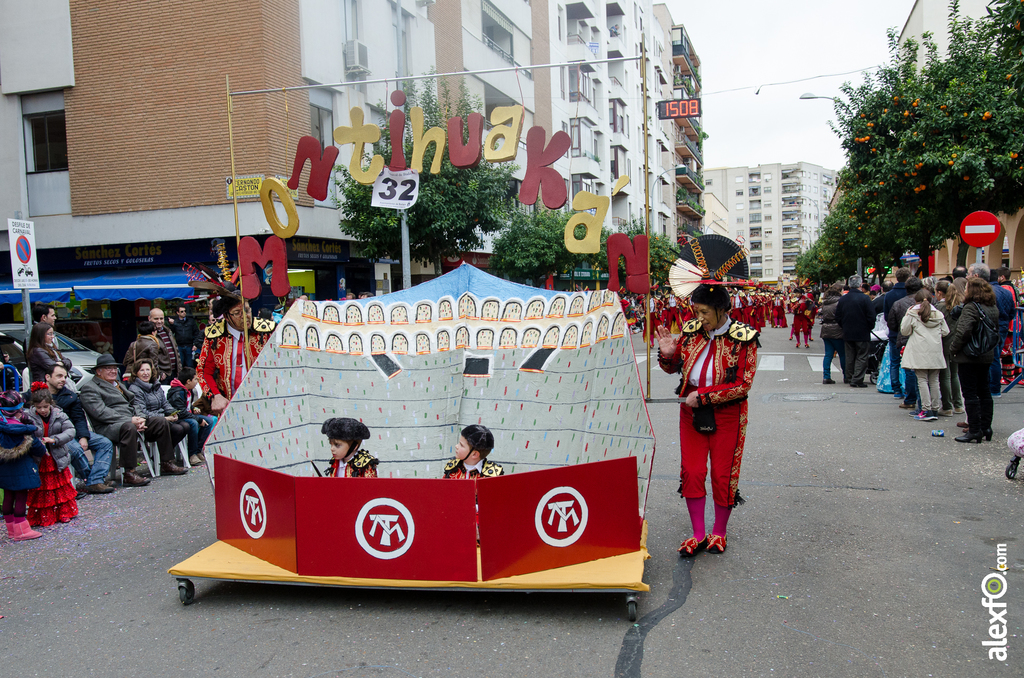 Comparsa Montihuakán - Desfile de Comparsas - Carnaval Badajoz 2014 Comparsa Montihuakán - Desfile de Comparsas - Carnaval Badajoz 2014 - DCA_6814