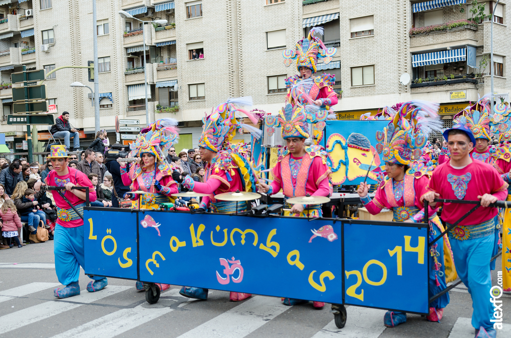 Comparsa Los Makumbas - Desfile de Comparsas - Carnaval de Badajoz 2014. DCA_5736 - Comparsa Los Makumbas - Desfile de Comparsas - Carnaval de Badajoz 2014.