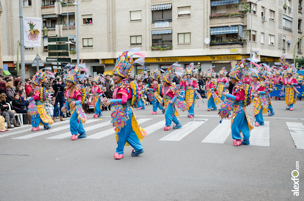 Comparsa Los Makumbas - Desfile de Comparsas - Carnaval de Badajoz 2014. DCA_5708 - Comparsa Los Makumbas - Desfile de Comparsas - Carnaval de Badajoz 2014.