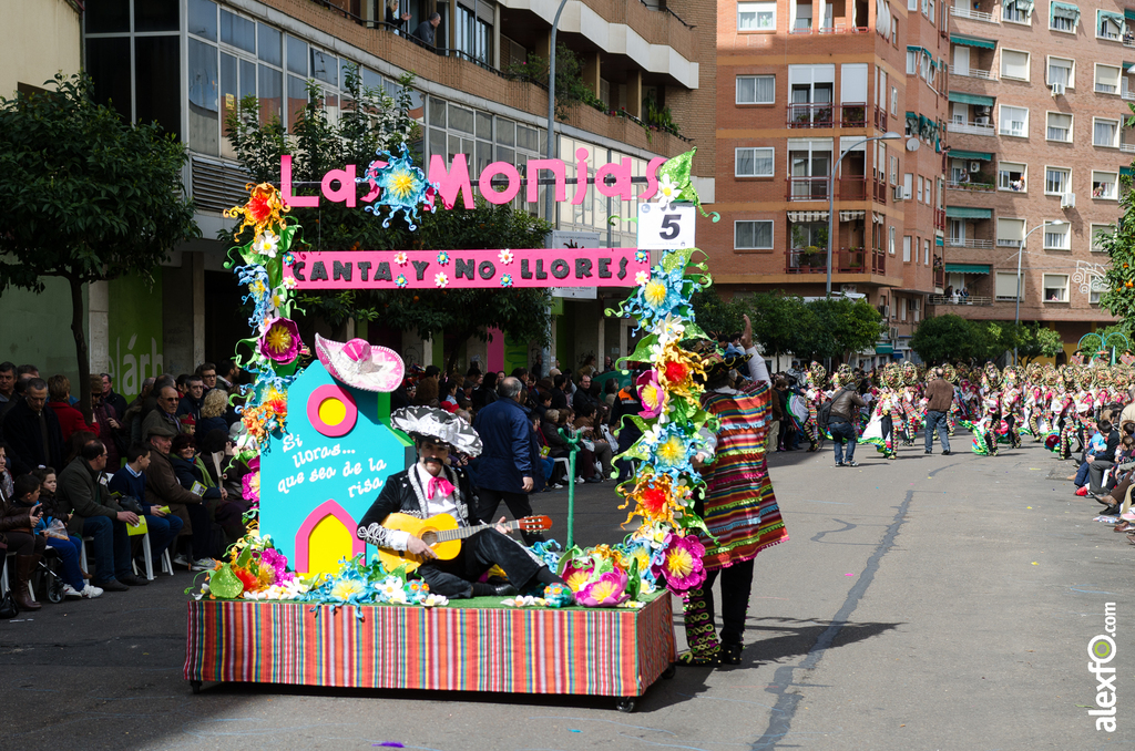 Comparsa Las Monjas - Desfile de Comparsas - Carnaval Badajoz 2014 DCA_4984 - Comparsa Las Monjas - Desfile de Comparsas - Carnaval Badajoz 2014