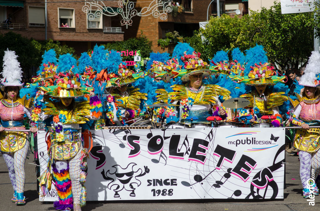 Comparsa Los Soletes - Desfile de Comparsas - Carnaval Badajoz 2014 DCA_4961 - Comparsa Los Soletes - Desfile de Comparsas - Carnaval Badajoz 2014
