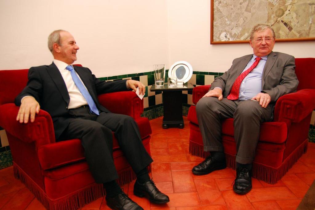 Embaixador da Irlanda visita Évora embaixador da Irlanda Visita Évora
