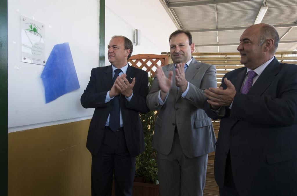 Gobex Centro Jardinería Montecito El presidente del Gobierno de Extremadura, José Antonio Monago, inaugura  las nuevas instalaciones del Centro de Jardinería Mont