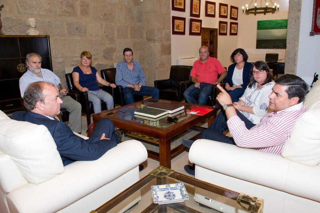 Gobex UGT nueva directiva El presidente del Gobierno de Extremadura, José Antonio Monago, se reúne con la nueva directiva del sindicato UGT Extremadura.