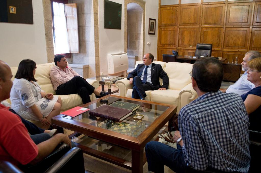 Gobex UGT nueva directiva El presidente del Gobierno de Extremadura, José Antonio Monago, se reúne con la nueva directiva del sindicato UGT Extremadura.