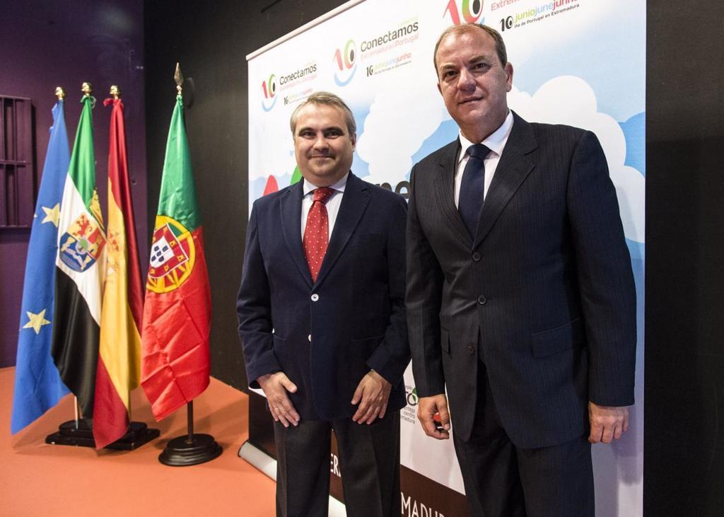Gobex Presentación Día de Portugal El presidente del Gobierno de Extremadura, José Antonio Monago, presenta las actividades con las que se celebrará el Día de Port