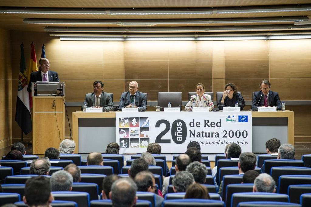 Gobex Red Natura 2000 El presidente del Gobierno de Extremadura, José Antonio Monago, asiste a unas jornadas con motivo del XX aniversario de Red Natu