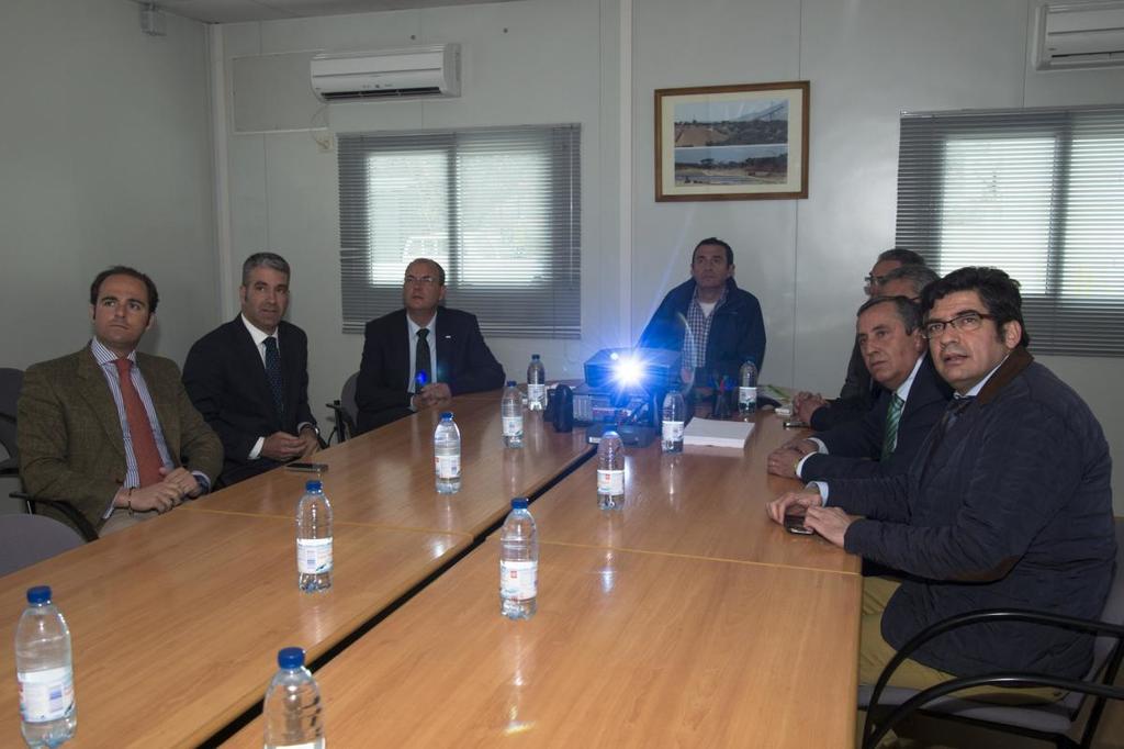 Gobex Visita a Mina Aguablanca El presidente del Gobierno de Extremadura, José Antonio Monago, visita la empresa Rio Narcea Recursos Mina de Aguablanca. Tambié