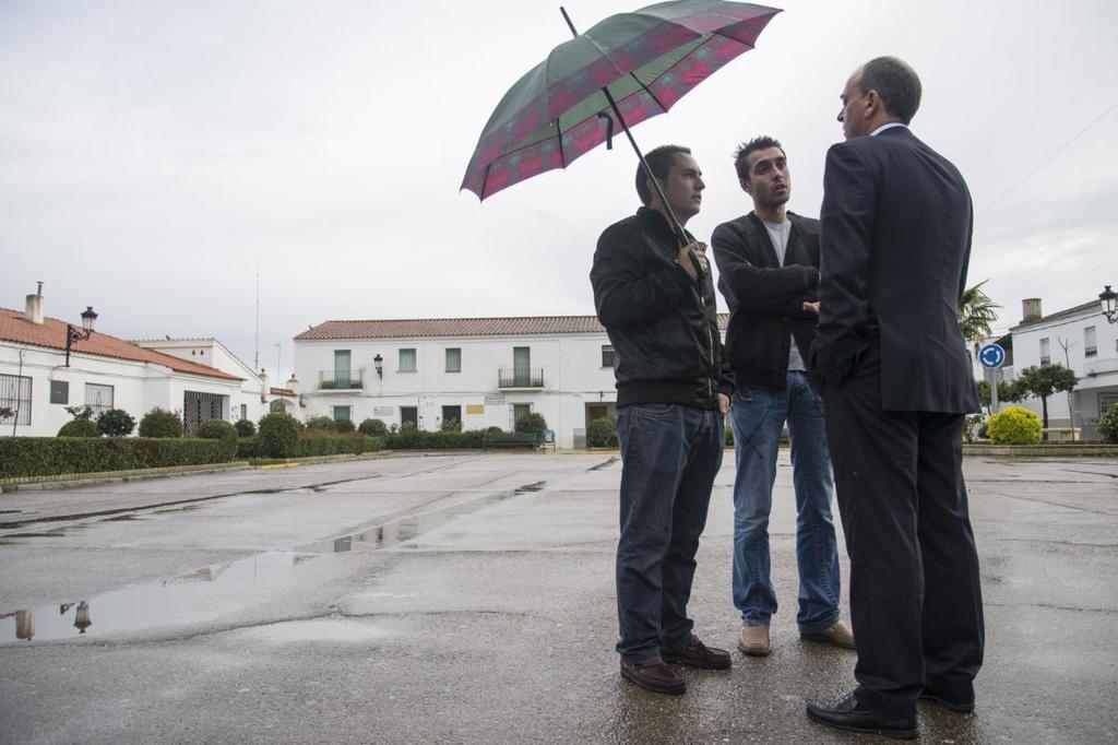 Gobex Visita a inundaciones El Presidente del Gobierno de Extremadura, José Antonio Monago, visita las zonas afectadas por las inundaciones.