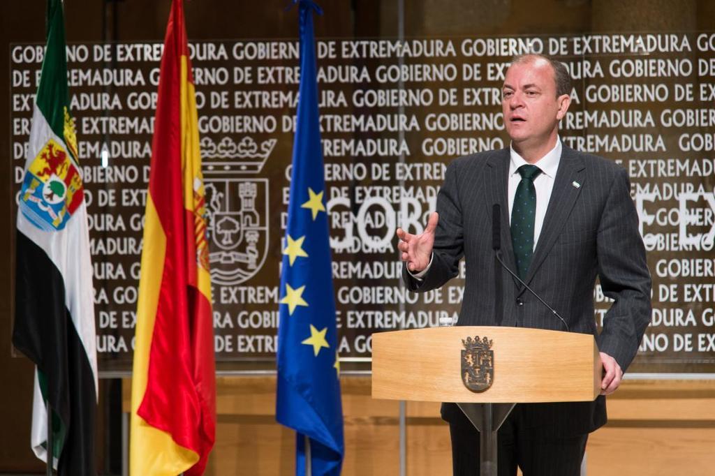 Gobex Rueda de Prensa openGov El Presidente del Gobierno de Extremadura, José Antonio Monago, comparece ante los medios para hablar de la Ley de Gobierno Abie