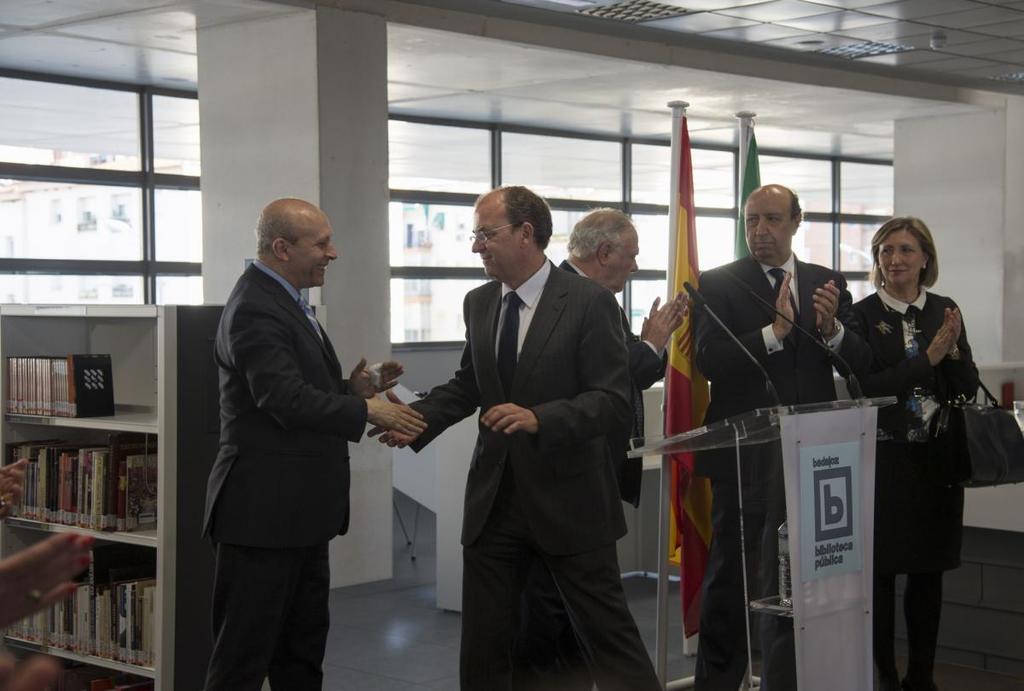 Gobex Biblioteca Pública de Badajoz El presidente del Gobierno de Extremadura, José Antonio Monago, participa en la inauguración de la Biblioteca Pública del Estado