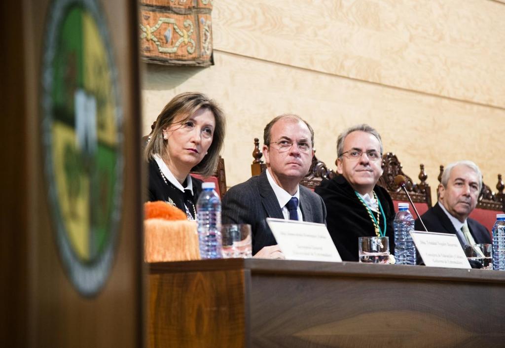 Gobex Sto. Tomás de Aquino El presidente del Gobierno de Extremadura, José Antonio Monago, participa en un acto académico con motivo de la Festividad de Sa
