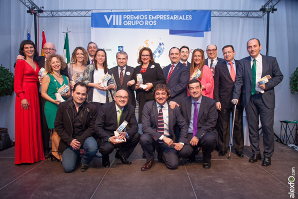 Premios Grupo ROS 2015, una cita ineludible del sector empresarial extremeño