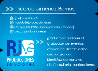 RJ PRODUCCIONES Actividad empresarial