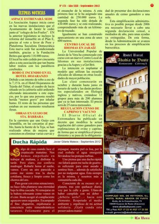 Revista La Vera nº 171-Septiembre 2012 20597_54cf